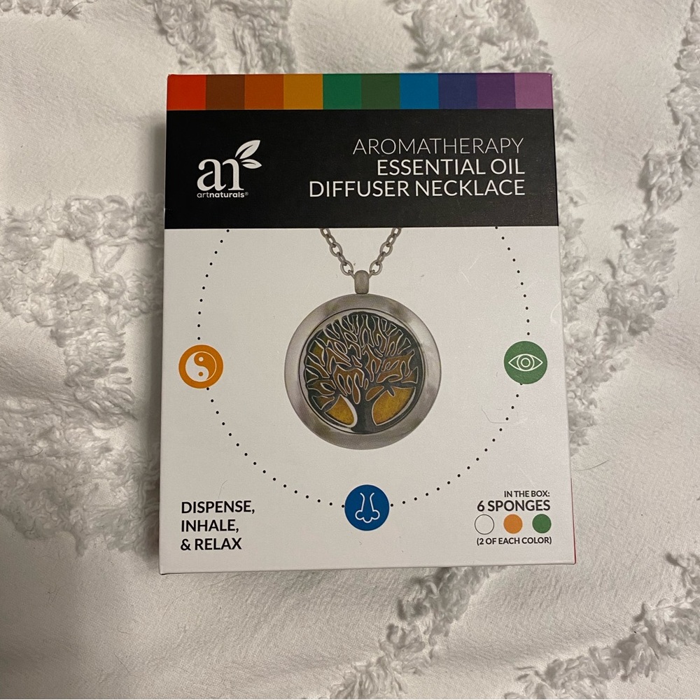 artnaturals Aromatherapy Tree of Life pendant necklace